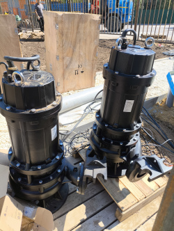 Канализационные насосы Solidpump серии BS на объекте ЖКХ г. Москвы